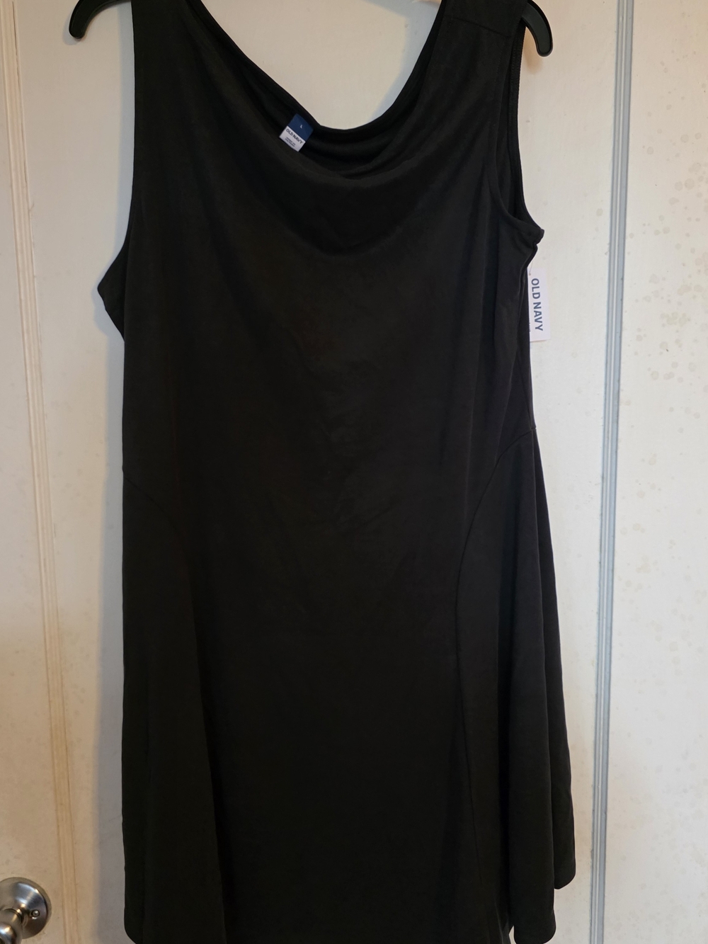 Old Navy Black Sleeveless A-Line Dress